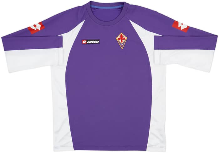 2008-09 Fiorentina Lotto Training L/S Shirt - 8/10 - (L)