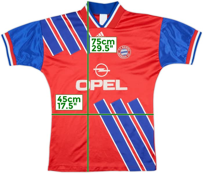 1993-95 Bayern Munich Home Shirt - 8/10 - (S)