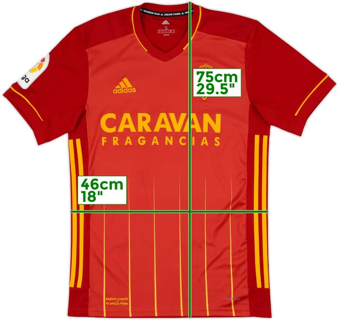 2020-21 Real Zaragoza Away Shirt - 8/10 - (S)