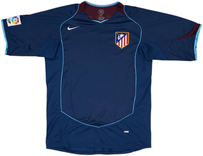 2004-05 Atletico Madrid Away Shirt Torres #9 - 8/10 - (M)