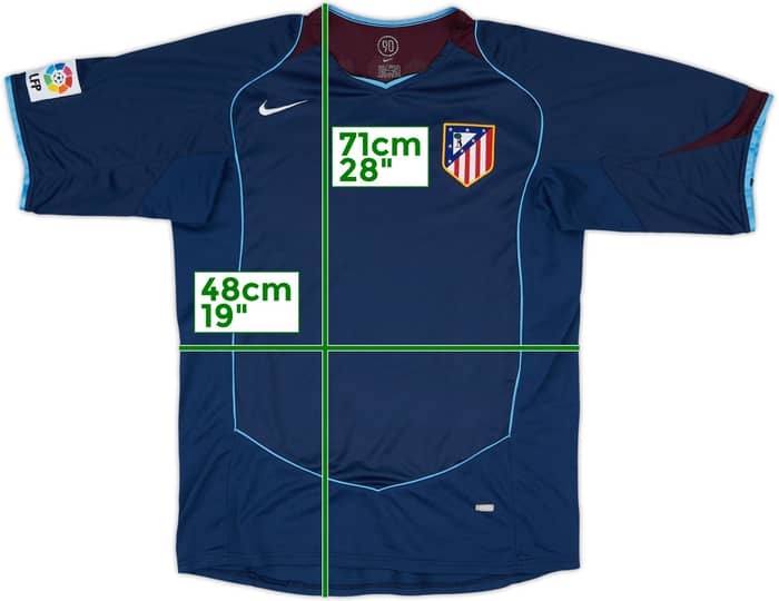 2004-05 Atletico Madrid Away Shirt Torres #9 - 8/10 - (M)