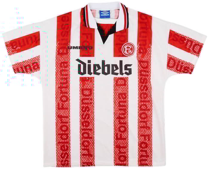 1996-98 Fortuna Dusseldorf Home Shirt - 9/10 - (XL)