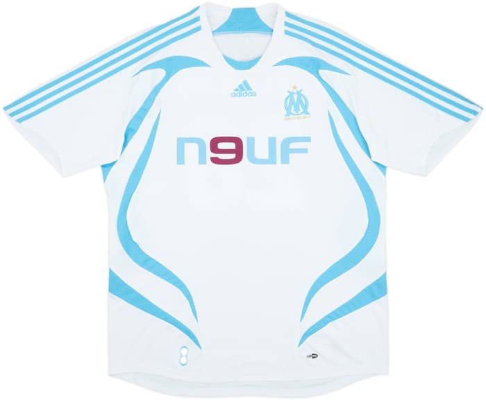 2007-08 Olympique Marseille Home Shirt Valbuena #28 - 8/10 - (XL)