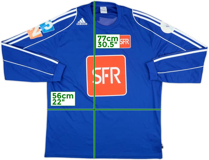 2005-06 Coupe de France L/S Shirt #9 - 8/10 - (XL)