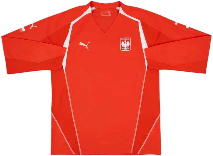 2006-08 Poland Away L/S Shirt - 8/10 - (XL)