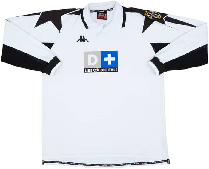 1998-99 Juventus Away L/S Shirt Zidane #21 - 8/10 - (XXL)