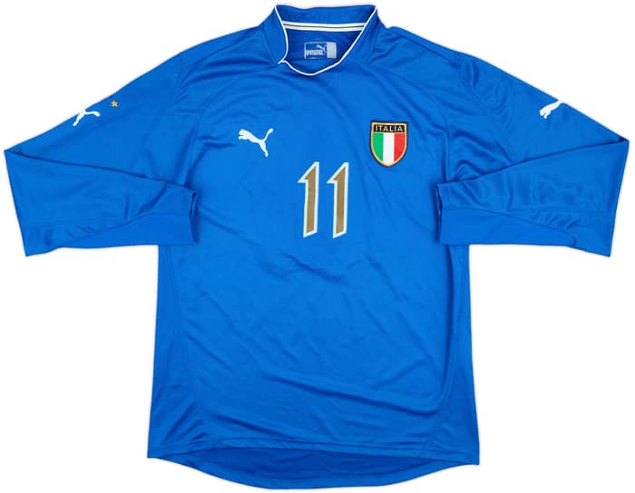 2009-10 Napoli Match Issue Third L/S Shirt Amodio #32