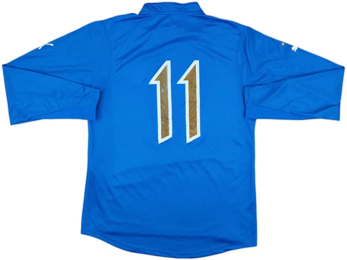 2009-10 Napoli Match Issue Third L/S Shirt Amodio #32