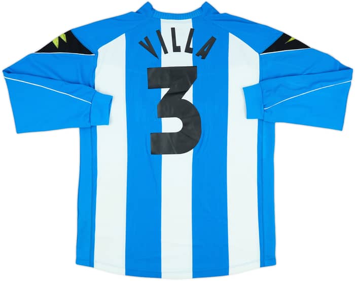 2002-03 Napoli Match Issue Home L/S Shirt Villa #3