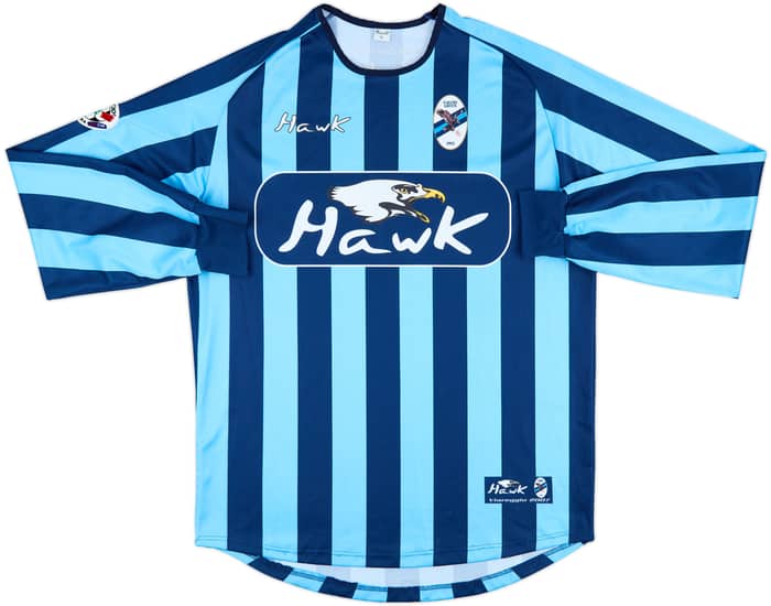 2006-07 Lecco Match Issue Home L/S Shirt Cortese #9