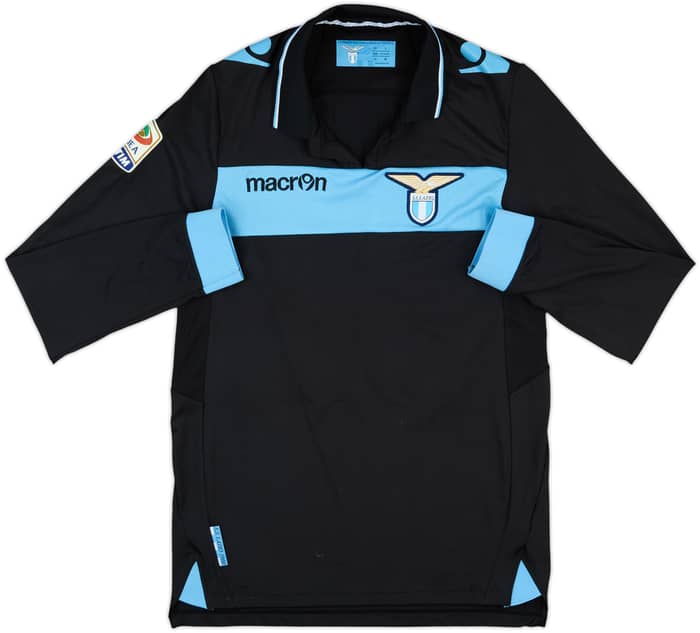 2012-13 Lazio Match Issue Away L/S Shirt Candreva #87