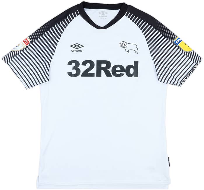 2019-20 Derby County Home Shirt Rooney #32 - 7/10 - (L)