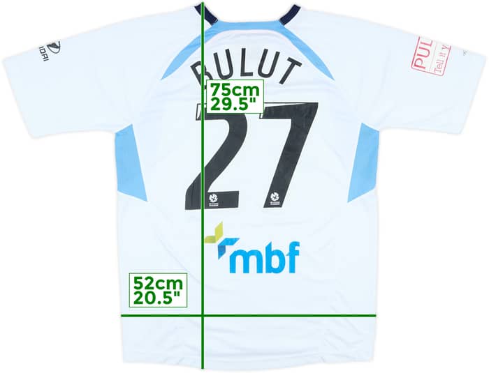 2009-10 Sydney FC Match Issue Away Shirt Bulut #27