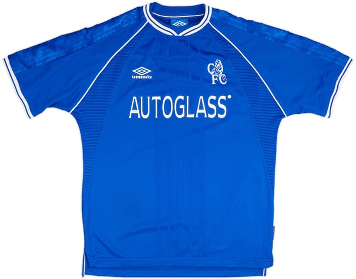 1999-01 Chelsea Home Shirt - 4/10 - (L)