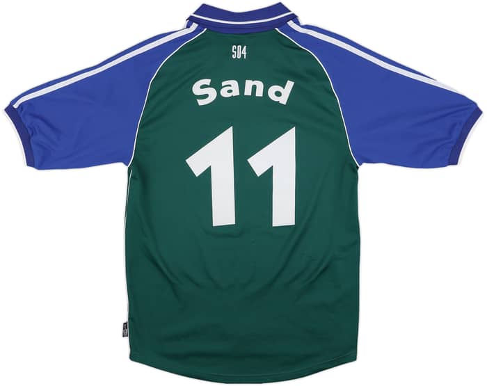 1999-00 Schalke Away Shirt Sand #11 - 8/10 - (S)
