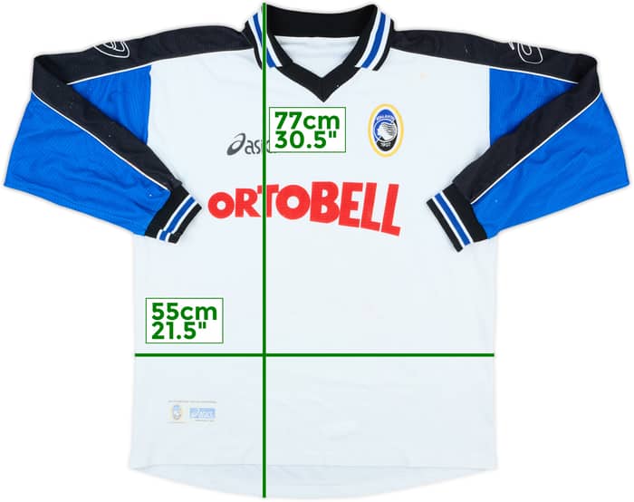 2000-01 Atalanta Away L/S Shirt - 5/10 - (M)