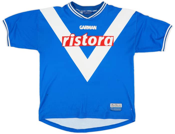 2000-01 Brescia Home Shirt Mazzone #12 - 5/10 - (L)