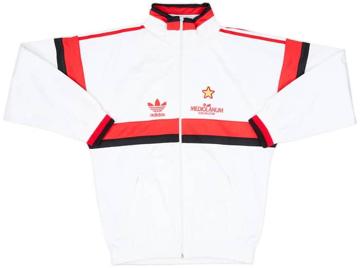 1990-92 AC Milan adidas Tracksuit - 8/10 - (M)
