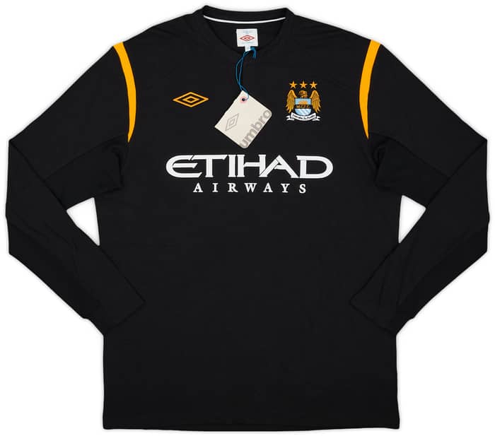 2009-10 Manchester City Away L/S Shirt Wright-Phillips #8 (L)