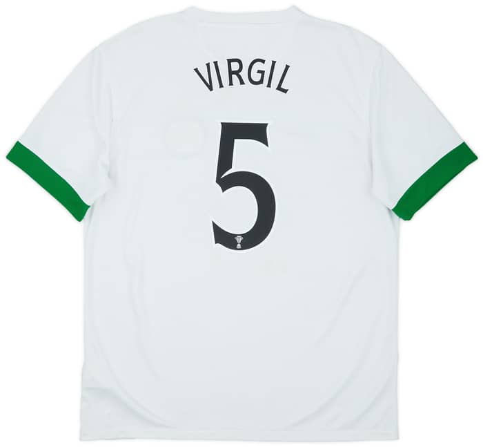 2014-15 Celtic European Third Shirt Virgil #5 - 6/10 - (L)