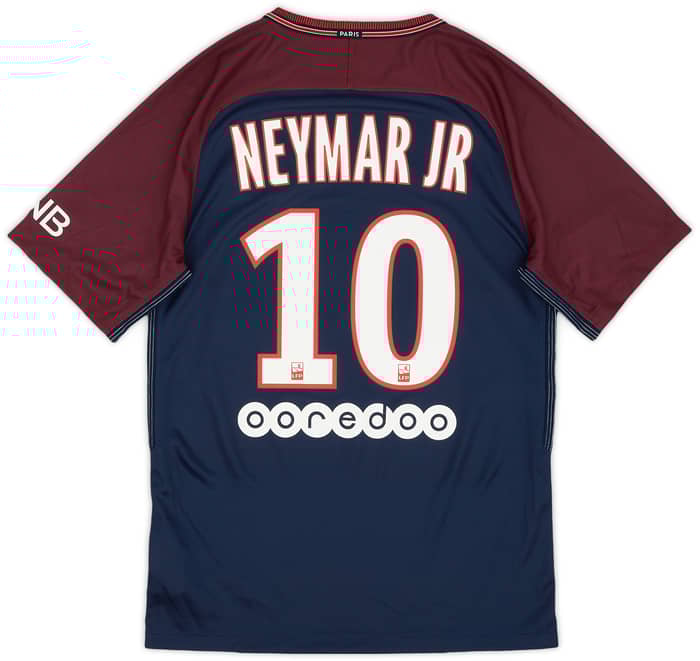 2017-18 Paris Saint-Germain Home Shirt Neymar Jr #10 (S)