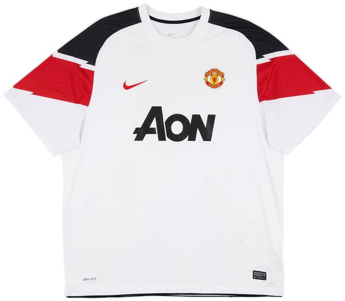 2010-12 Manchester United Away Shirt Evra #3