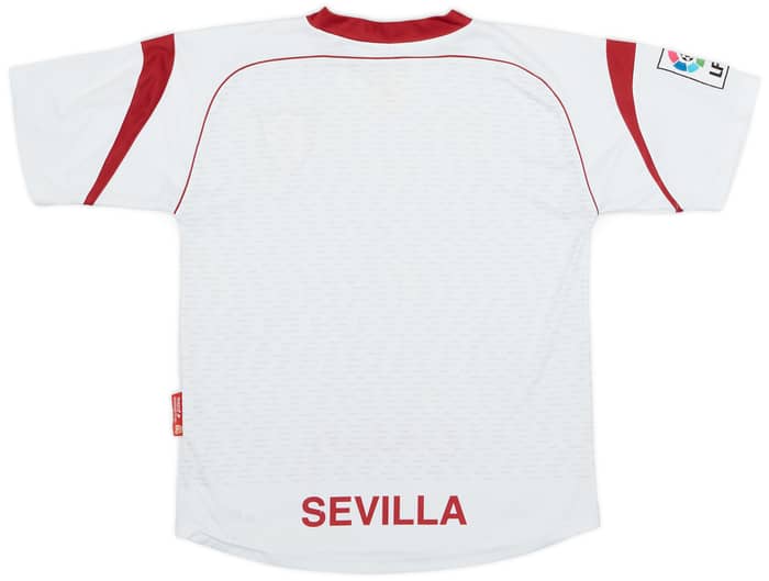 2005-06 Sevilla Home Shirt - 7/10 - (Y)