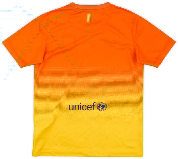 2012-13 Barcelona Basic Away Shirt - 7/10 - (L.Boys)