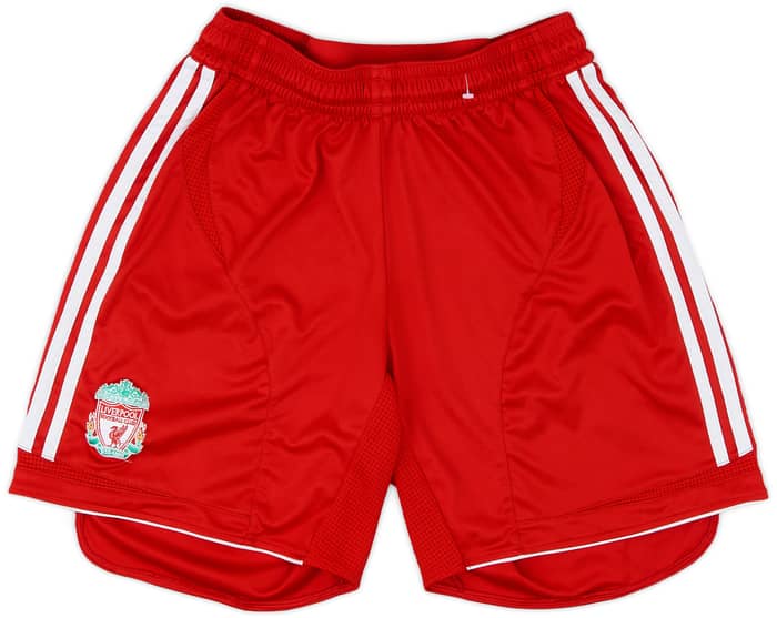 2006-08 Liverpool Home Shorts - 9/10 - (M)