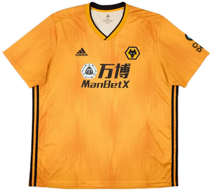 2018-19 Wolves Home Shirt Adama #37 - 9/10 - (XXL)