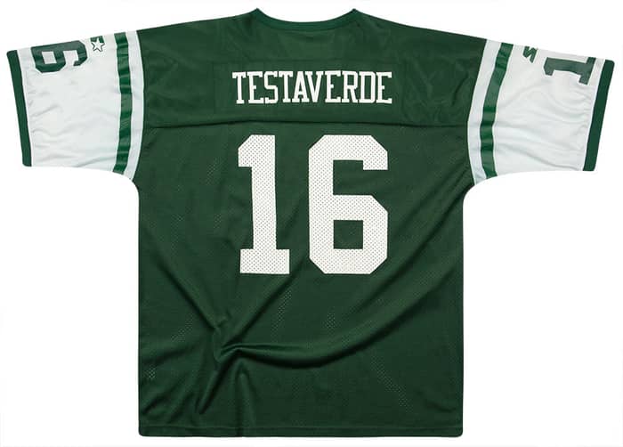1998 New York Jets Testaverde #16 Starter Jersey (Home) XXL