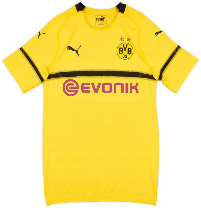 2018-19 Borussia Dortmund Player Issue (EvoKNIT) European Home Shirt Schurrle #21 - 9/10 - (XL)