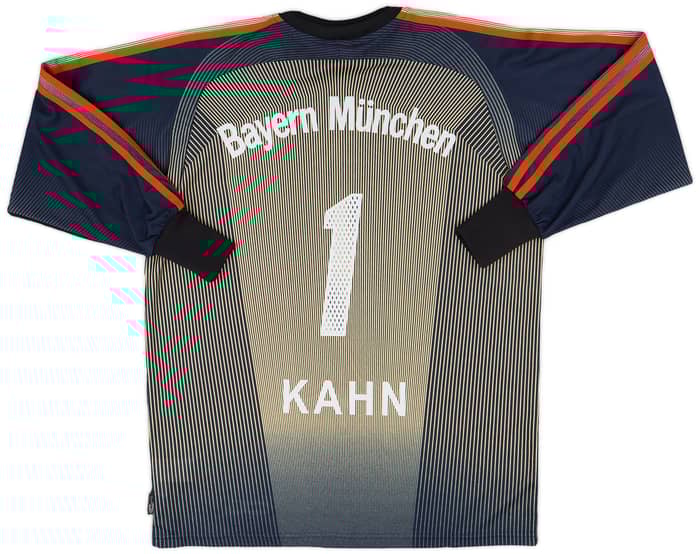 2003-04 Bayern Munich GK Shirt Kahn #1 - 7/10 - (S)