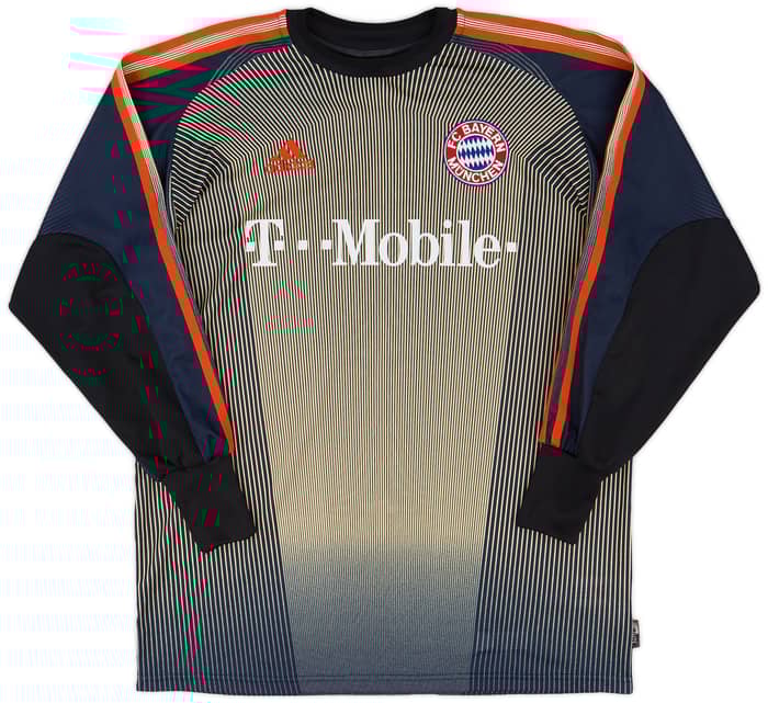 2003-04 Bayern Munich GK Shirt Kahn #1 - 7/10 - (S)