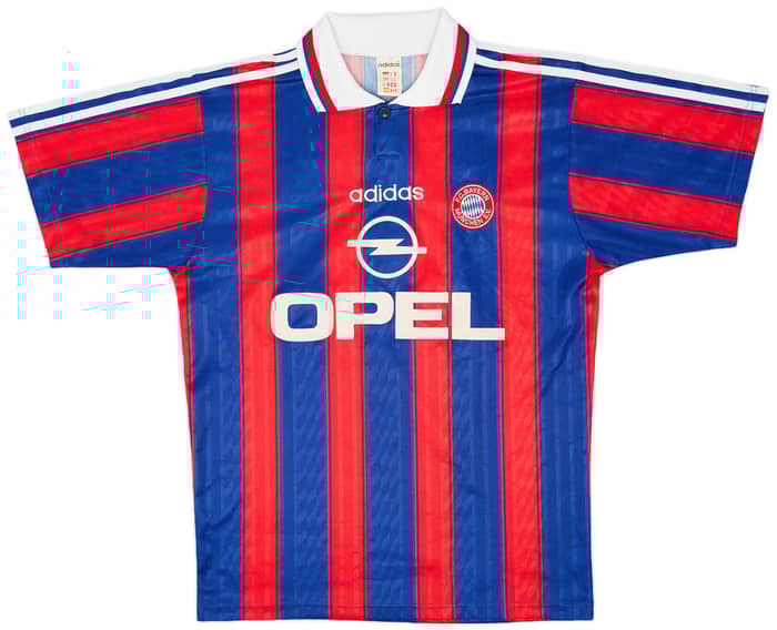1995-97 Bayern Munich Home Shirt Scholl #7 - 8/10 - (S)