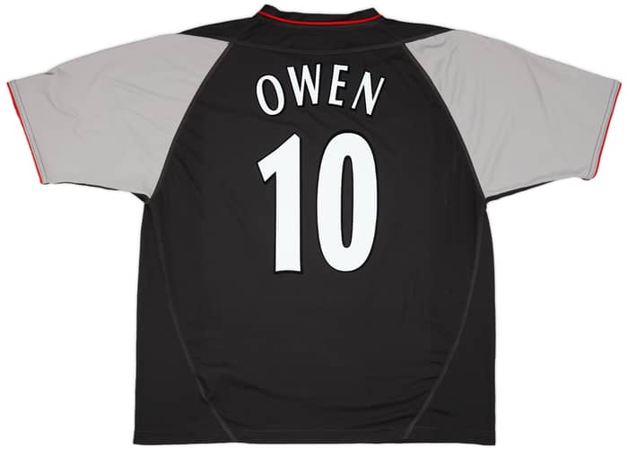 2002-04 Liverpool Away Shirt Owen #10 - 8/10 - (XL)