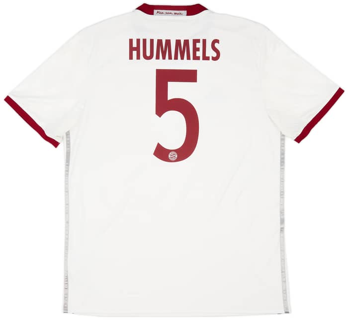 2016-17 Bayern Munich Third Shirt Hummels #5 - 8/10 - (L)
