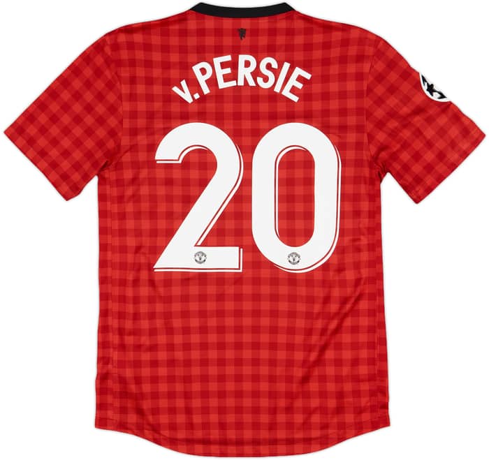 2012-13 Manchester United Home Shirt v.Persie #20 - 6/10 - (S)