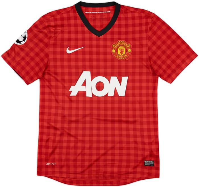 2012-13 Manchester United Home Shirt v.Persie #20 - 6/10 - (S)
