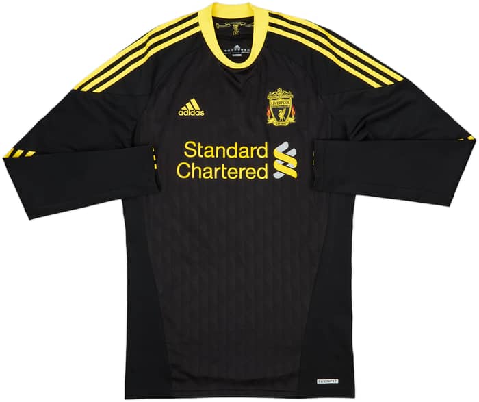2010-11 Liverpool Player Issue TechFit Third L/S Shirt Torres #9 - 8/10 - (XL)
