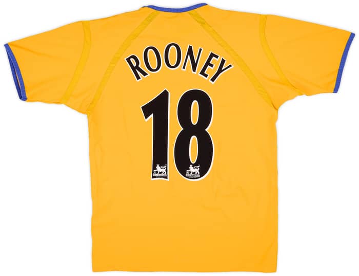 2003-04 Everton Away Shirt Rooney #18 - 9/10 - (S)