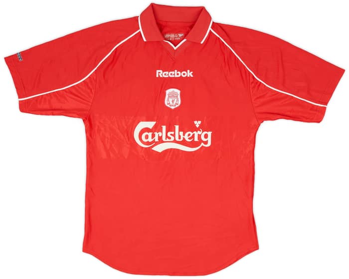 2000-02 Liverpool Home Shirt Barmby #20 - 9/10 - (S)