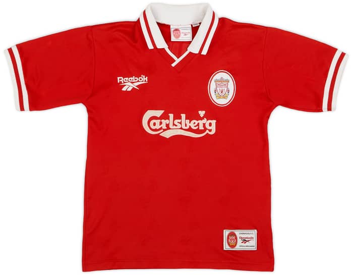 1998-00 Liverpool Home Shirt McManaman #7 - 7/10 - (Y)