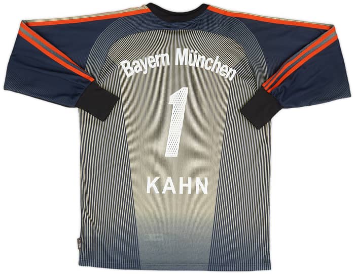 2003-04 Bayern Munich GK Shirt Kahn #1 - 7/10 - (S)