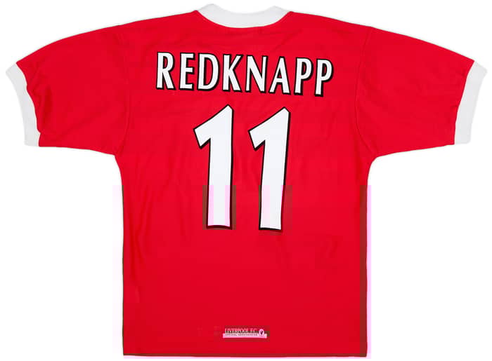 1998-00 Liverpool Home Shirt Redknapp #11 - 8/10 - (S)