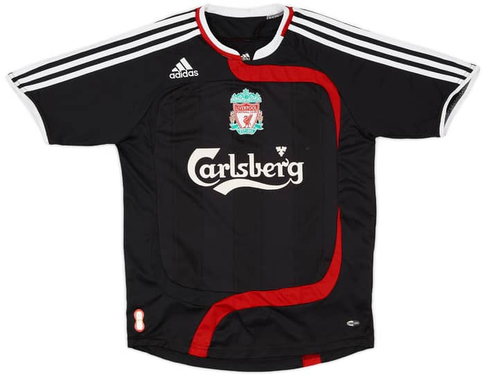 2007-08 Liverpool Third Shirt Babel #19 - 8/10 - (L.Boys)