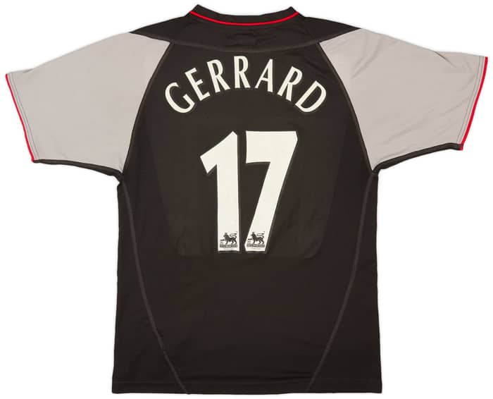 2002-04 Liverpool Away Shirt Gerrard #17 - 8/10 - (S)