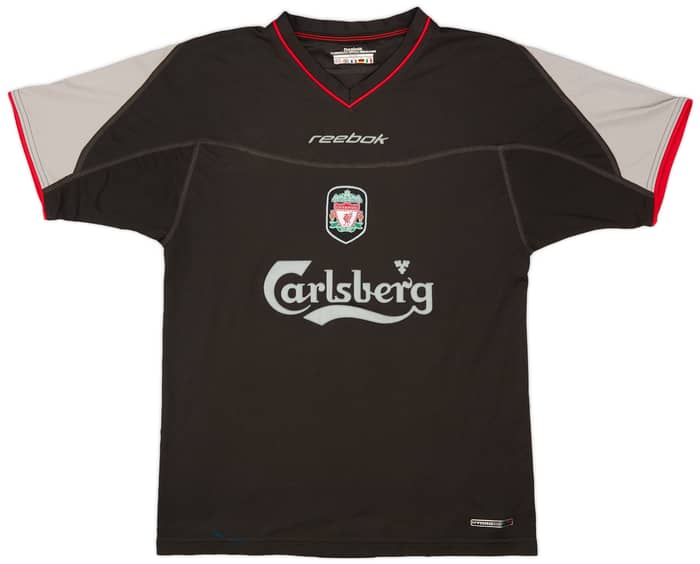 2002-04 Liverpool Away Shirt Gerrard #17 - 8/10 - (S)