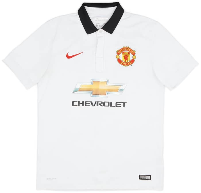 2014-15 Manchester United Away Shirt Mata #8 - 7/10 - (M)