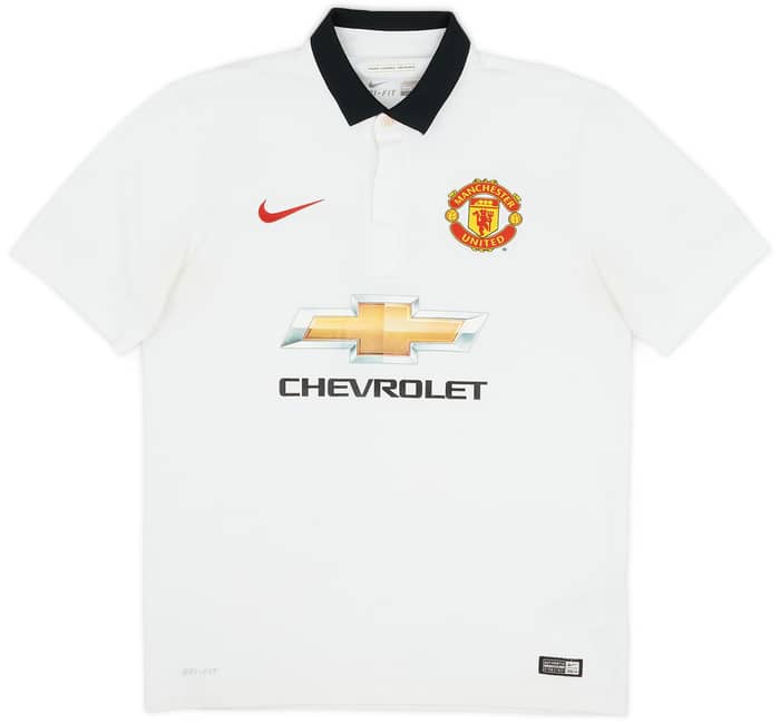 2014-15 Manchester United Away Shirt Mata #8 - 9/10 - (M)